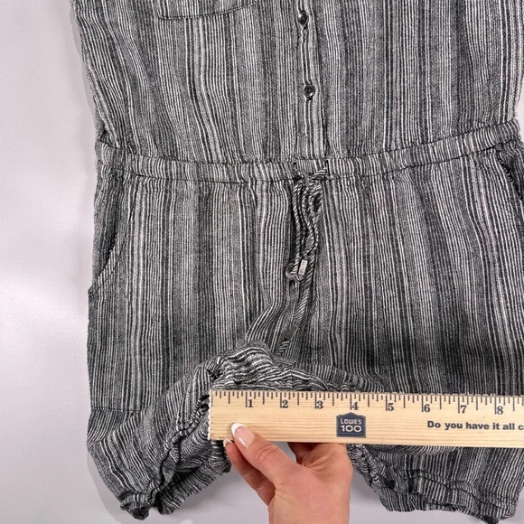 Kelly Renee Sleeveless Striped Jumpsuit Womens Size L Minimalist. - Picture 10 of 10